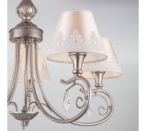 Люстра на штанге Eurosvet Incanto 60069/5 серебро