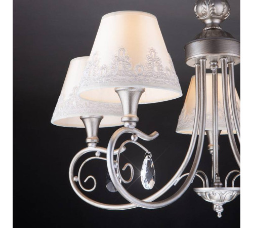 Люстра на штанге Eurosvet Incanto 60069/5 серебро