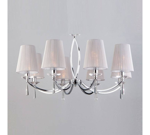 Подвесная люстра Eurosvet Valery 60079/8 хром