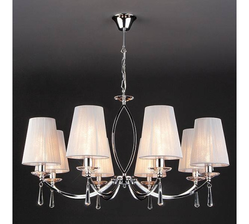 Подвесная люстра Eurosvet Valery 60079/8 хром