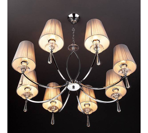 Подвесная люстра Eurosvet Valery 60079/8 хром