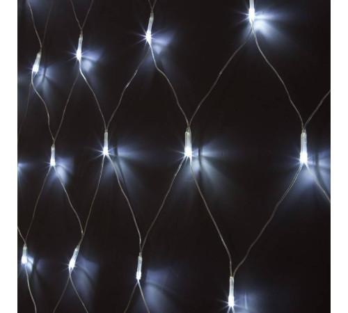 Гирлянда световая сеть Eurosvet 300-001 2x1.5 м IP20 теплый белый 300-001