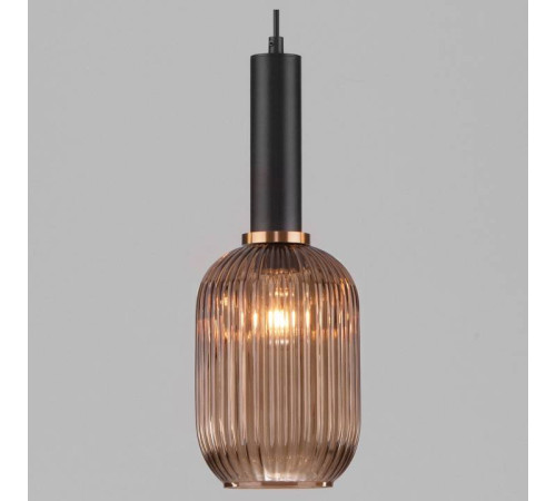 Подвесной светильник Eurosvet Bravo 50181/1 янтарь