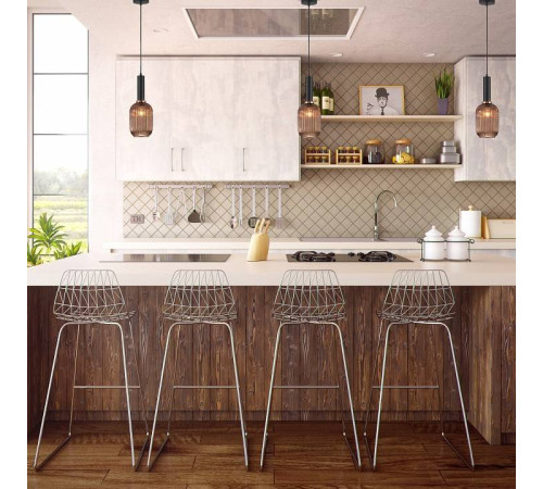 Подвесной светильник Eurosvet Bravo 50181/1 янтарь