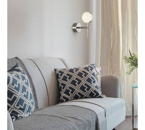 Бра Eurosvet Monica 90173/1 хром 5W