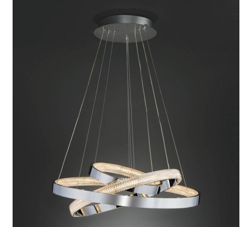 Подвесной светильник Eurosvet Posh 90176/3 хром 80W