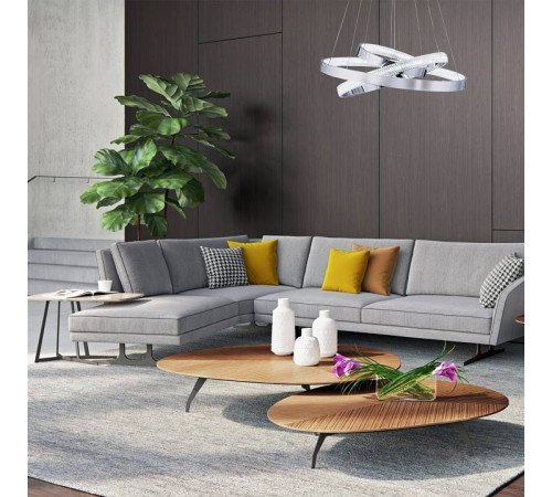 Подвесной светильник Eurosvet Posh 90176/3 хром 80W