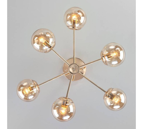 Люстра на штанге Eurosvet Ascot 30166/6 золото