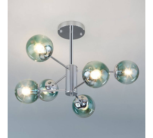 Люстра на штанге Eurosvet Ascot 30166/6 хром