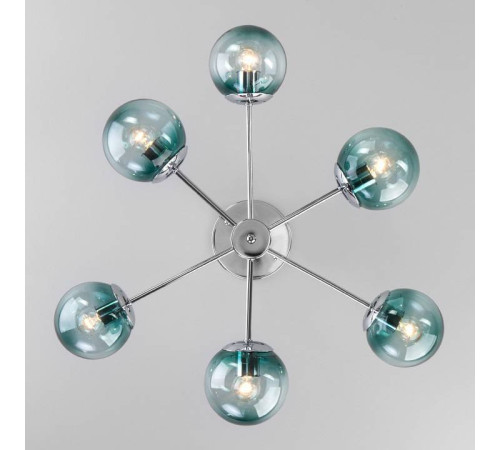 Люстра на штанге Eurosvet Ascot 30166/6 хром