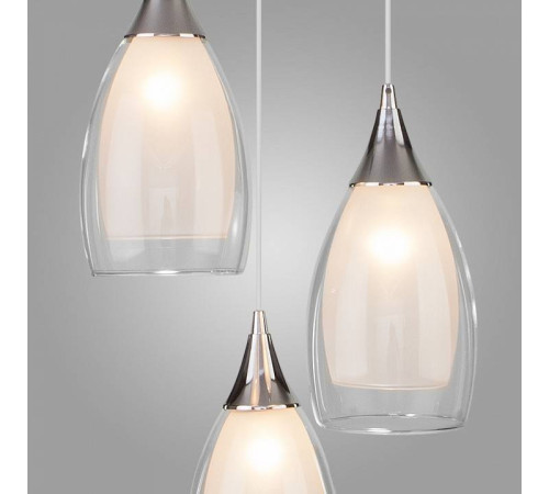 Подвесной светильник Eurosvet Cosmic 50085/3 хром