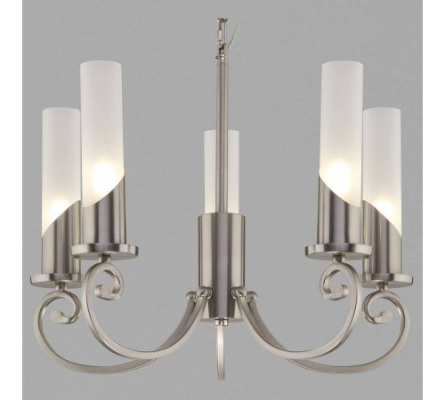 Подвесная люстра Eurosvet Banci 60117/5 никель