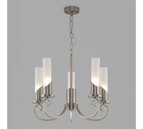 Подвесная люстра Eurosvet Banci 60117/5 никель