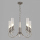 Подвесная люстра Eurosvet Banci 60117/5 никель