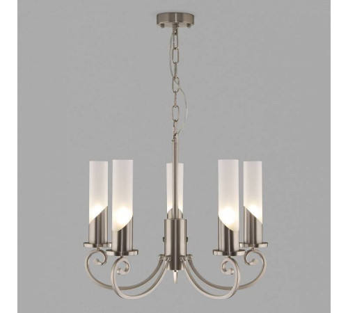 Подвесная люстра Eurosvet Banci 60117/5 никель