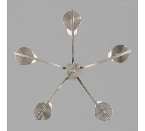 Подвесная люстра Eurosvet Banci 60117/5 никель