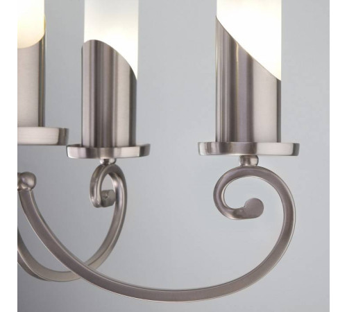 Подвесная люстра Eurosvet Banci 60117/5 никель