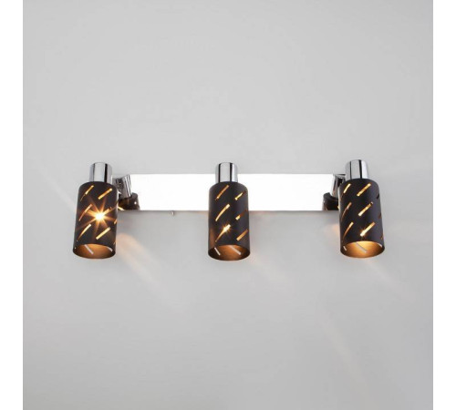 Бра Eurosvet Fente 20090/3 черный/хром