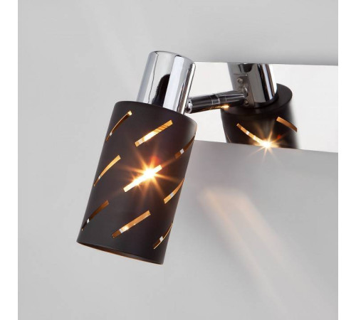 Бра Eurosvet Fente 20090/3 черный/хром