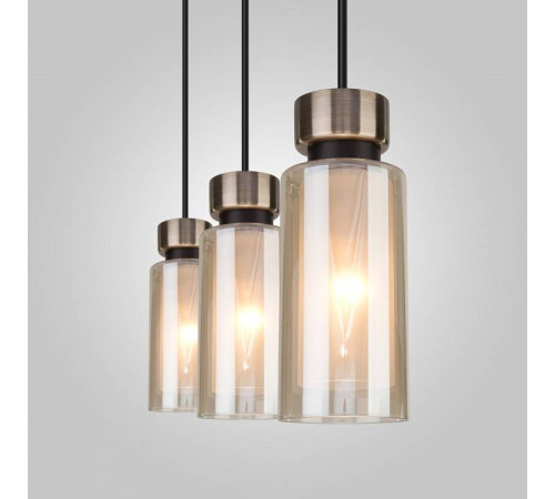 Подвесной светильник Eurosvet Amado 50115/3 черный