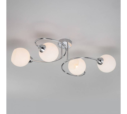 Потолочная люстра Eurosvet Tulia 30136/4 хром