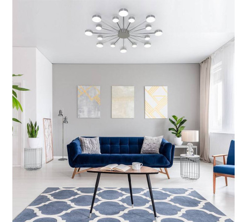 Потолочная люстра Eurosvet Nitrino 90242/16 хром