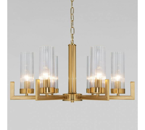 Подвесная люстра Eurosvet Arganie латунь 60133/6