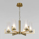 Подвесная люстра Eurosvet Arganie латунь 60133/6