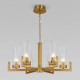 Подвесная люстра Eurosvet Arganie латунь 60133/6