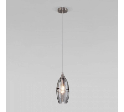 Подвесной светильник Eurosvet Lotus 50222/1 дымчатый