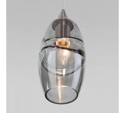 Подвесной светильник Eurosvet Lotus 50222/1 дымчатый