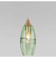 Подвесной светильник Eurosvet Lotus 50222/1 зеленый