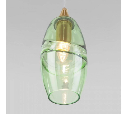Подвесной светильник Eurosvet Lotus 50222/1 зеленый