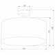 Светильник на штанге TK Lighting Rondo 4243 Rondo White