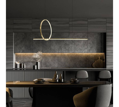 Подвесной светильник Eurosvet Mist 90266/1 золото