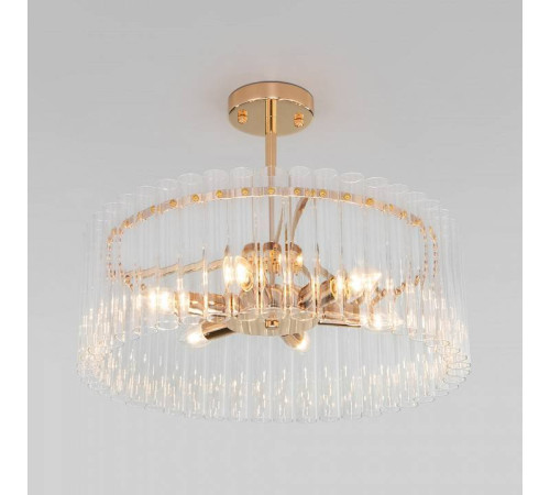 Люстра на штанге Bogate's Flamel 373/6 Smart золото