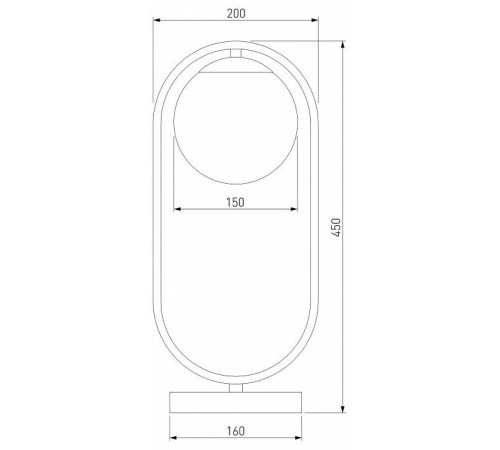 Настольная лампа декоративная Eurosvet Ringo 01138/1 золото