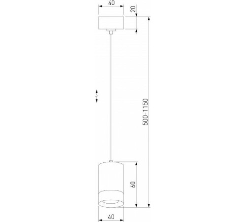 Подвесной светильник Eurosvet Piccolo 50248/1 LED хром