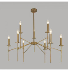 Люстра на штанге Eurosvet Anders 60142/9 латунь
