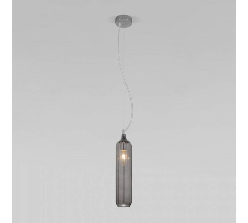Подвесной светильник Eurosvet Siesta 50252/1 дымчатый