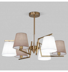 Люстра на штанге Eurosvet Ozark 60149/6 латунь