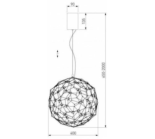 Подвесной светильник Bogate's Alioth 451/1