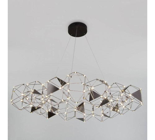 Подвесная люстра Eurosvet Uma черный жемчуг 90369/15