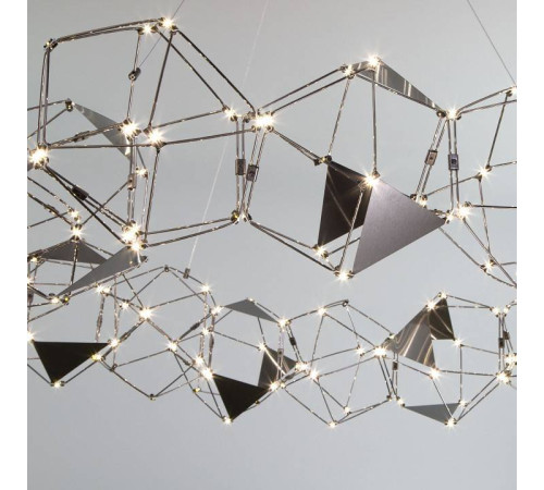 Подвесная люстра Eurosvet Uma черный жемчуг 90369/15