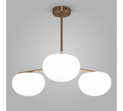 Люстра на штанге Eurosvet Like 30190/3 латунь