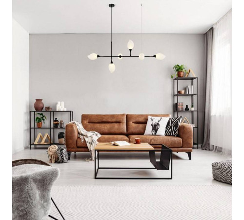 Люстра на штанге Eurosvet Sinki 30188/6 черный