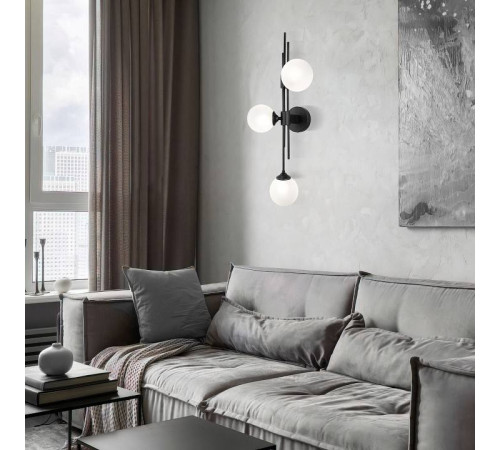 Бра Eurosvet Volver 50383/3 черный