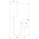 Бра Eurosvet Abbey 60164/1 черный