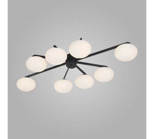 Потолочная люстра Eurosvet Opaline 70220/8 черный
