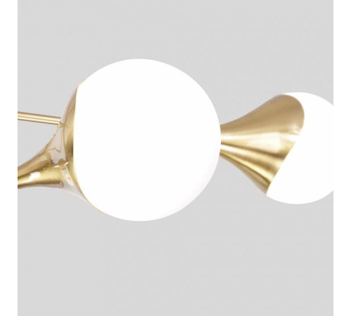 Люстра на штанге Eurosvet Calyx 60168/6 латунь